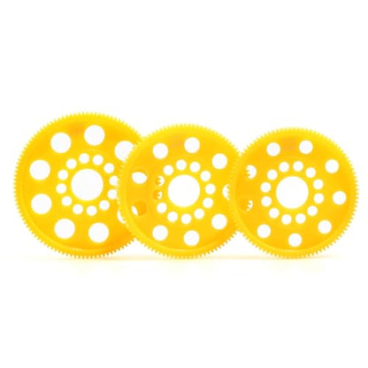 64P 96T Spur Gear for 1/10 On-Road RC Cars Upgrade Parts | High Precision Plastic Main Gear;Lightweight Durable; 5mm thick and 9.5mm center bore;