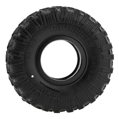 MEUS RACING 1.0 Tires - MS6 Ravangers Tires for TRX4M SCX24 FCX24 AX24 1/24 1/18 RC Crawler, 0.87/2.24/R1.0, #M1005 - size: M1005