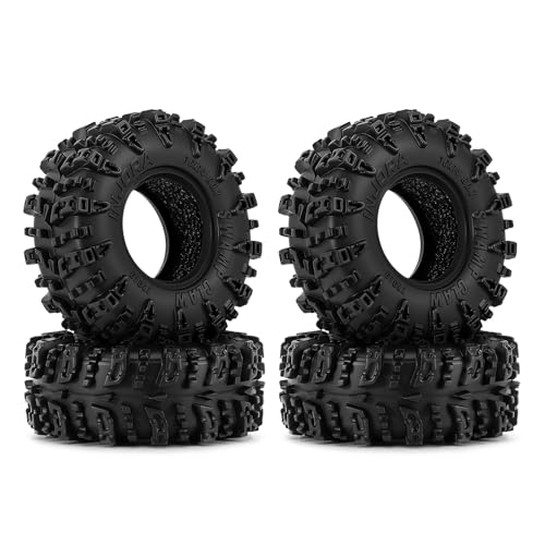 INJORA 0.7" Swamp Claw Tires 36 * 14mm for Axial SCX30 Upgrade, T7019
