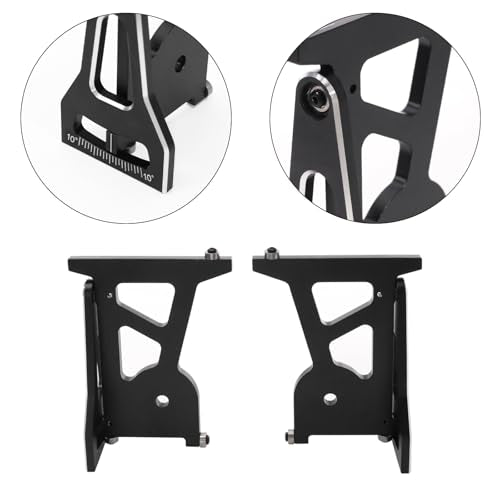 AMK Micro RC Setup Gauge for 1/24 and 1/28 Cars, Setup System Suspension Alignment Tool for Camber, Toe and Slip Angle, Ride Height and Steering Adjustment, Precision Tuning Kit