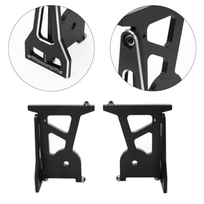 AMK Micro RC Setup Gauge for 1/24 and 1/28 Cars, Setup System Suspension Alignment Tool for Camber, Toe and Slip Angle, Ride Height and Steering Adjustment, Precision Tuning Kit