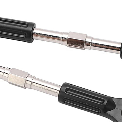 Metal Steering Tie Rod, 2pcs Alloy Ball Head Linkage Pull Rod for 1/8 1/10 RC Cars, with High Durability and Flexible Steering for Pickup Trucks SUV Series