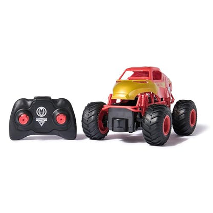 Monster Jam, Marvel Iron Man RC Indoor Outdoor RC Truck 1:24 Scale 4+ Years