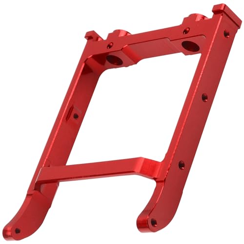 Aluminum Alloy Front Bumper Mount Compatible with MN MN128 MN86 MN86S MN86K MN86KS 1/12 RC Crawler Upgrade Parts (Red) - color: Red