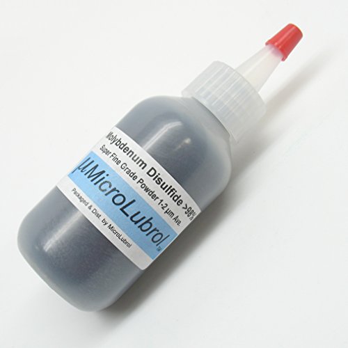 Bullet Reloading 1 oz Molybdenum DISULFIDE Moly MoS2 Powder 1-2 Micron Best LUBE Grade. Made in USA. Premium Quality.