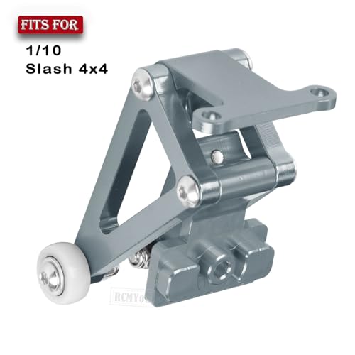Aluminum Wheelie Bar Upgrades Part for 1/10 Slash 4X4,RCMYou Alloy Wheelie Bar Hops Up Upgrades Part,Titanium - color: Titanium - Upgrades Part
