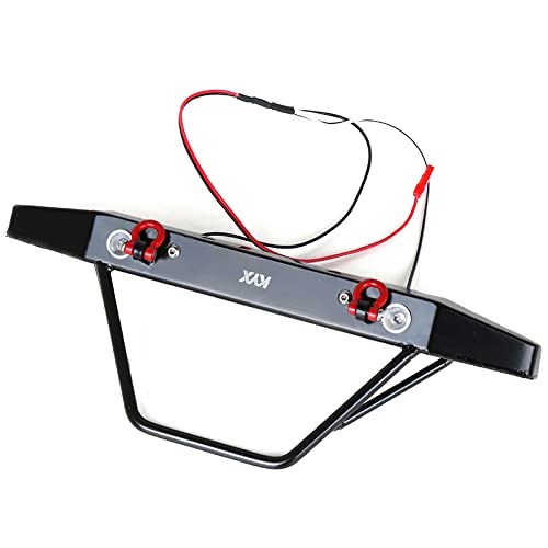 KYX Racing Metal Front Bumper Upgrades Parts Accessories for 1/6 RC Crawler Car SCX6 AXI05000