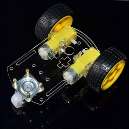 Car Speed Encoding Intelligent Car Set 2 Wheel Intelligent Plate Speed Measurement Accessories Omnidirectional Robot Base