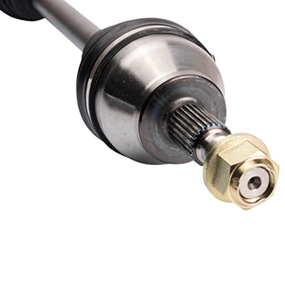 TRQ Front Passenger Side CV Axle Assembly Compatible with 2013-2014 Ford Escape S 2015-2016 Escape L4 2.5L Front Wheel Drive 2017-2018 S - style: CSA32547