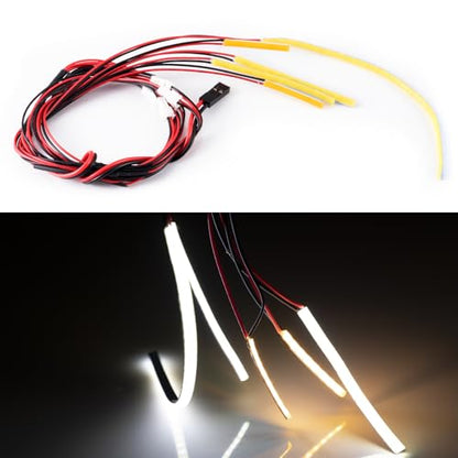 RC 1/6 Front & Rear LED Lights for Tra-xxas XRT 8S 4WD 1/6 RC Crawler Car Upgrades