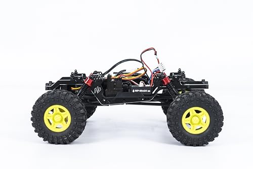 Helidirect HobbyPlus 1/18 RC Crawler - CR-18P PRO Brushless Juice Up Edition RTR w HBW Electronics, 2.4GHz 4CH TX - Remote Control Crawler, RC Rock 1/18 Full Lock 4WD Off-Road for Adults - Red