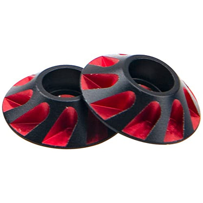 1/8 RC Wing Buttons RC Metal Rear Wing Buttons Gasket OD 15mm & 1/8 RC Wing Buttons RC Metal Rear Wing Buttons Gasket OD 15mm