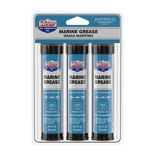 Lucas Oil 10682 Marine Grease 3 Ounce Combo Pack - size: 3 Ounces