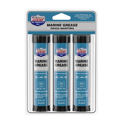 Lucas Oil 10682 Marine Grease 3 Ounce Combo Pack - size: 3 Ounces
