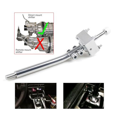 5 Speed Steel Case Gearbox Short Shifter M12x1.25 Compatible With 1978-2002 Toyota Supra Celica W50 W55 W57 W58 R154 Holden For Ford For Mazda