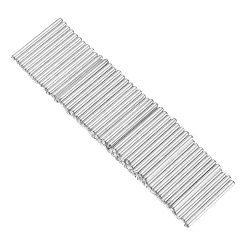 MECCANIXITY 80pcs 2.5mmx30mm Toys Shaft Round Rod Axles Drive Shaft for DIY RC Car Truck Boat Helicopter Model Part, Silver - size: 2.5mmx30mm