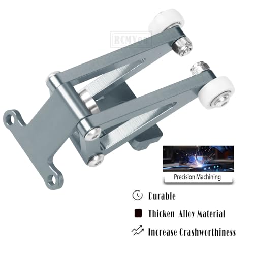 Aluminum Wheelie Bar Upgrades Part for 1/10 Slash 4X4,RCMYou Alloy Wheelie Bar Hops Up Upgrades Part,Titanium - color: Titanium - Upgrades Part