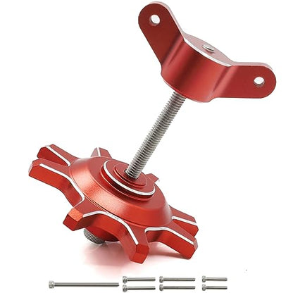 1.9/2.2 Beadlock Wheels Mounting Tool for RC Crawler Tires Rims(Red) | Wheel Mounting,1/10 Scale,Beadlock Tires,Easy Assembly,Precision Fit,Durable Construction - color: Red