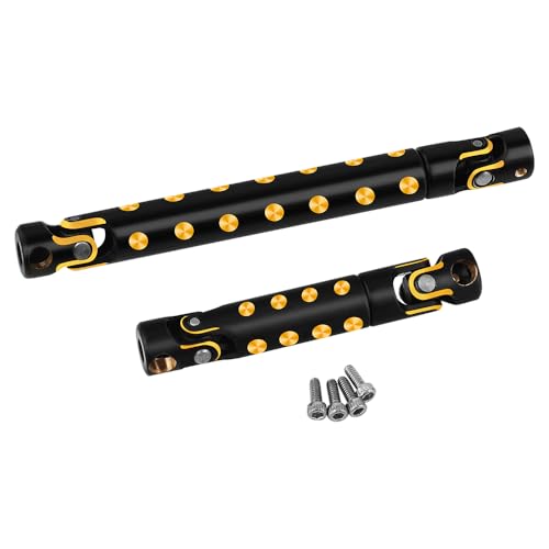 1/24 CNC Black Coating Brass Center Drive Shaft for Axial SCX24 RC Crawler Upgrade Parts (Gladiator AXI00005)