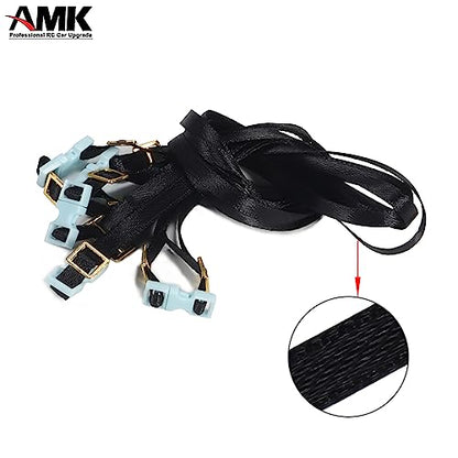 5Pcs Polyester Roof Rack Buckle Strap Luggage Carrier Cargo Net 1/10 RC Crawler Accessories Redcat TRX6 SCX10 TRX4 Upgrades (Blue) - color: Blue