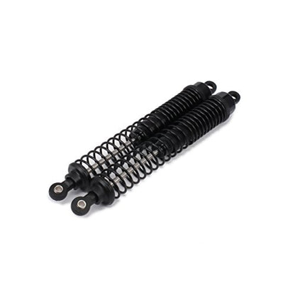 Shock Absorber Damper 130mm Oil Adjustable Alloy Aluminum for RC Car 1/10 Crawler Truck Upgraded Hop-Up Parts ECX VRX HPI HSP Losi Axial Tamiya Redcat Himoto Losi(Black) - color: Black