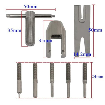 Compatible with Motor Pinion Gear Puller DIY Tool for Universal Motor Pinion Gear Puller Remover for RC Motors Upgrades Parts RC Assortment