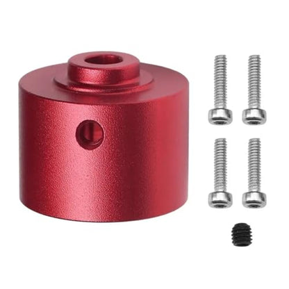 RC Modifications Spare Compatible with MJX H16 16207 16208 16209 1/14 1/16 RC Car Upgrade Parts Accessories Metal Differential Case Diff Housing - color: Red