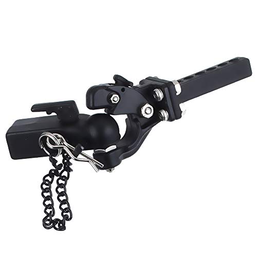 DKKY 1/10 RC Trailer Hook Tow Hitch with Ball Buckle Compatible with Axial SCX10 Traxxas TRX4 1/10 Scale RC Accessories