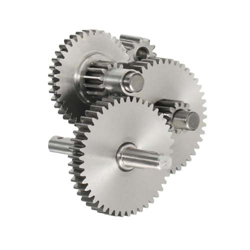 Stainless Steel TRX4M Overdrive Underdrive Transmission Gear Pinion Set for 1/18 RC Crawler Car TRX4-M Upgrade Parts (40.3:1)