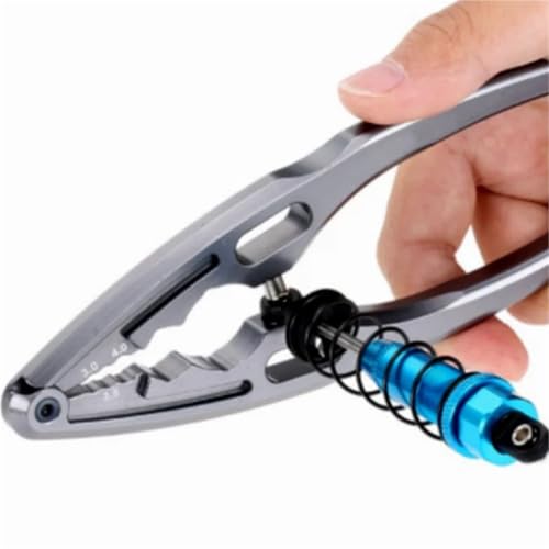 RC Crawlers Components for Arrowmax AM-190025 Multi Shock Clamp V2 Gray 3.0 3.5 4.0 Tool RC Car Remote Control Toy Upgrades Parts