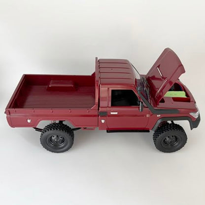 WPLDEWAN MN82 RC Crawler 1/12 Scale Remote Control Truck Off Road | RC Rock Crawler 4x4 Toyota Land Cruiser All Terrain Car 280 Motor Full Proportional RTR Hobby Toy Adult
