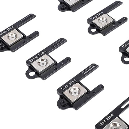 8Pcs RC Crawler Body Mounts Adjustable Magnet Body Post 1/8 1/10 Remote Control Car Cover Column Kit Black