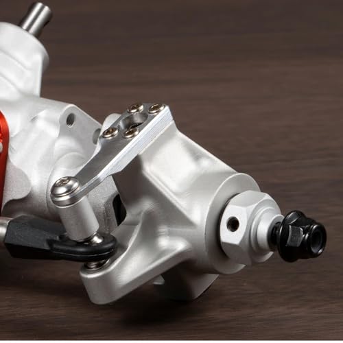 Aluminum Offset Straight Axle with Panhard Mount for Vanquish VS4-10 SCX10 II 1/10 RC Crawler Cheater Rigs (Silver Front Rear) - color: Silver Front Rear