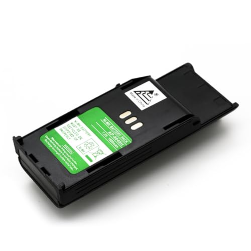 ExpertPower® 7.2V 1800mAh NiMH Battery for Motorola HNN9049, HNN9050, HNN9051 | Compatible with Radius P1225, P1225LS | High-Capacity Rechargeable Two-Way Radio Battery - size: HNN-9049