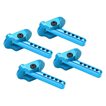 Rc Shell Support Column Aluminum Alloy Rc Body Mount Post for Arrma Granite 1/10 Rc Car(Blue) Car Model Accessory
