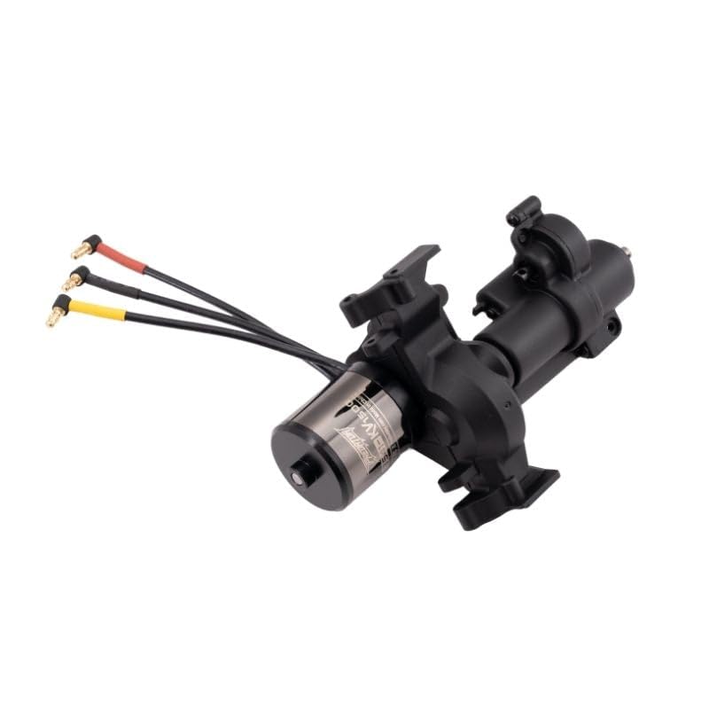 FMS 1/10 Rc Car Parts RC Crawler RC Trucks Replacement Accessory for FCX10 PRO:Transmission Gear Box Assembly (FWD/4WD/RWD) Version V1 - style: V1