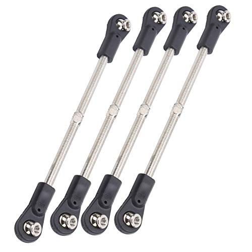 110-120mm Steering Link Rod Set fit for /8 RC Racing Truck Car Servo Arm Connector