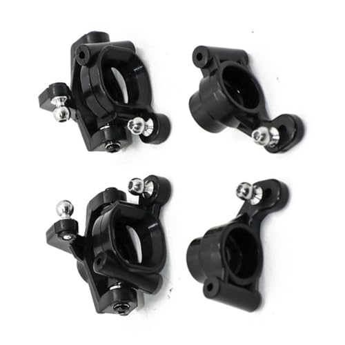 Compatible with Wltoys 144001 144010 124016 124017 124019 RC Car Upgrade Parts Steering Knuckles C-Hub Carrier Rear Hub Set RC Car Accessories