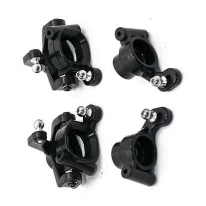 Compatible with Wltoys 144001 144010 124016 124017 124019 RC Car Upgrade Parts Steering Knuckles C-Hub Carrier Rear Hub Set RC Car Accessories