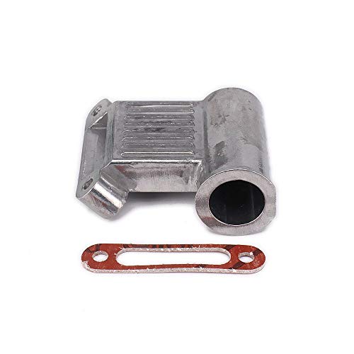 Replacement Part For Exhaust Manifold Joint + PAD For 1/10 RC Car 15 16 18 Nitro Engine Parts Hi Speed