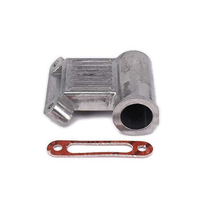 Replacement Part For Exhaust Manifold Joint + PAD For 1/10 RC Car 15 16 18 Nitro Engine Parts Hi Speed