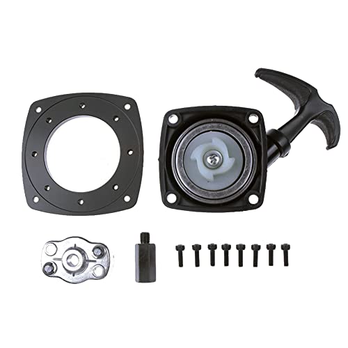 Super Easy Pull Starter for Zenoah Chongyang 23CC 26CC 29CC Rovan 23-30.5CC Engine (Black) - color: Black