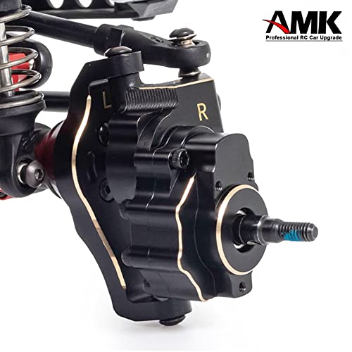 Brass Counter Weight Axle Housing Black Coating TRX4 Portal Axle Housing for 1/10 RC Crawler TRX6 TRX4 Bronco Defender Upgrade (K) - color: K