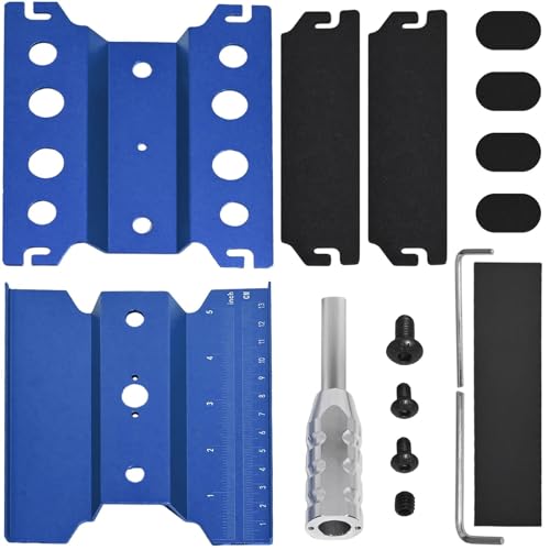 Rc Car Stand with Lit Lower Adjustable & 360'Rotatable, Rc Stand Repair Station with Shock Holder for TraxxasTRX4 Arrma Losi Axial Hsp Hbx Mix Wltoys, Wrenching On 1/8 1/10 1/12 1/14 Rc Rig Blue - color: Blue