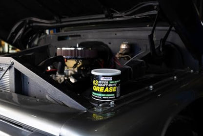 ABRO Masters #3 Wheel Bearing Grease 16 oz, Heavy-Duty Sodium-Based, 2 Pack | Heavy-duty grease protects wheel bearings, chassis and joints under high heat and load; resists water and rust - size: Pack of 2