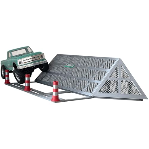 RC Side Slope Challenge Obstacle Bridge for scx24 trx4m fcx24 1:18 1:24 Scale RC Crawler Truck (No Vehicle Included)