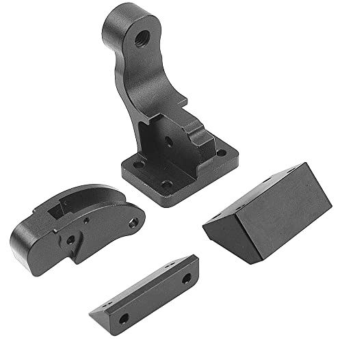 ShareGoo Metal 1/6 RC Hitch Trailer Tow Hook Simulation Tow Shackles Compatible with Axial SCX6 Jeep JLU Wrangler 1/6 RC Crawler Car