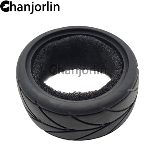 1/10 RC Rally Racing Touring Tires OD 65mm Soft Rubber On Road Tyres For 1:10 Street Car Tamiya TT01 TT02 XV01 TA06 A959 PTG2 HPI KYOSHO HSP PTG2 Traxxas RC Drift Wheels 4PCS