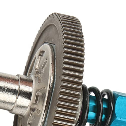 SUNGOOYUE Slipper Gear Set Metal Assembly Aluminum Alloy Steel 91T Gear with 17T 19T 21T Pinions for Arrma Senton 1 10 RC Cars Upgrade Parts for Racing and Bashing (Blue) - color: Blue
