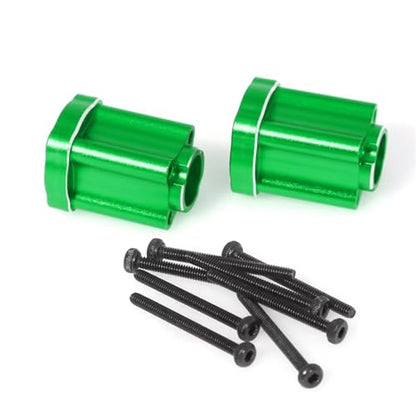 Compatible with LOSI for Mini for LMT 4X4 1/18 Brushed Monster Truck RC Car Upgrade Parts Accessories Rear Cup Kit Green RC Accessories